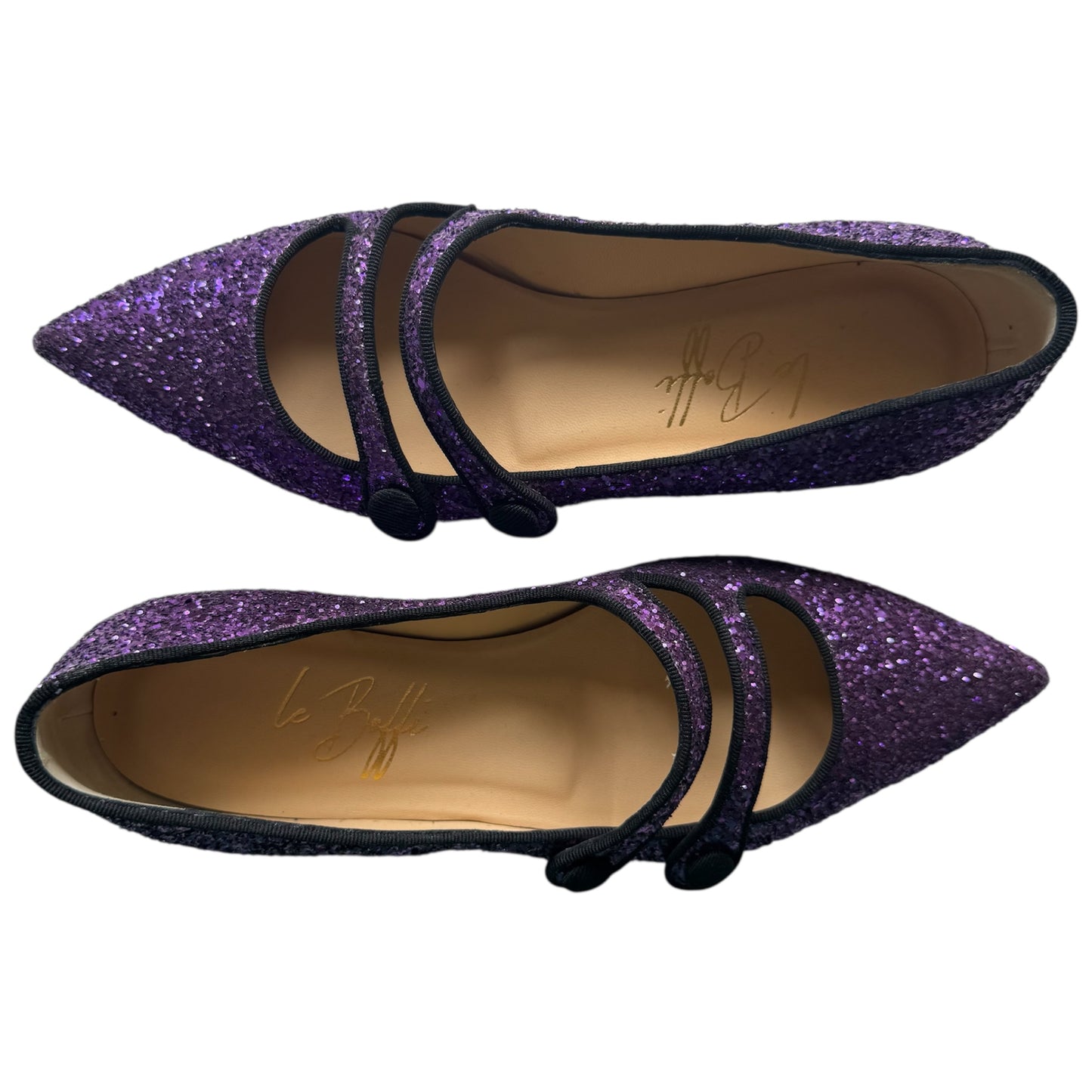 Frida in glitter viola