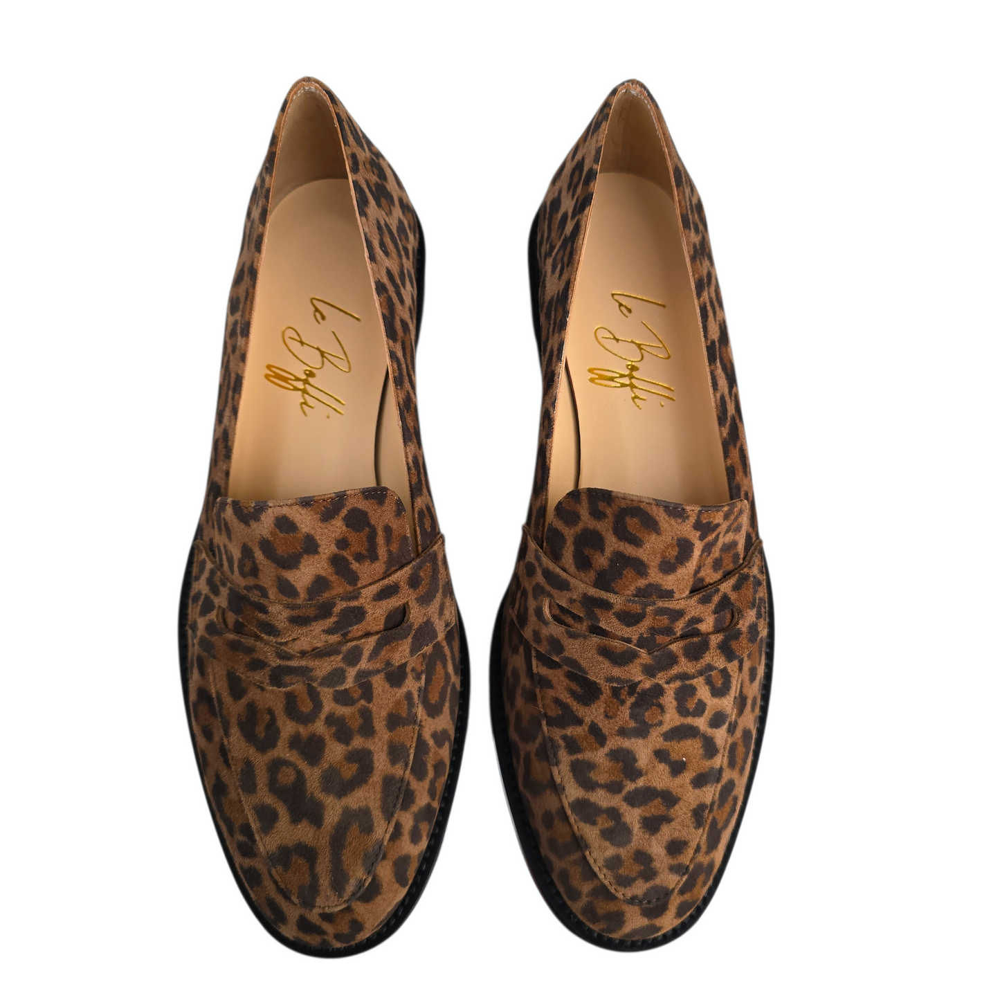 Sofia in camoscio leo