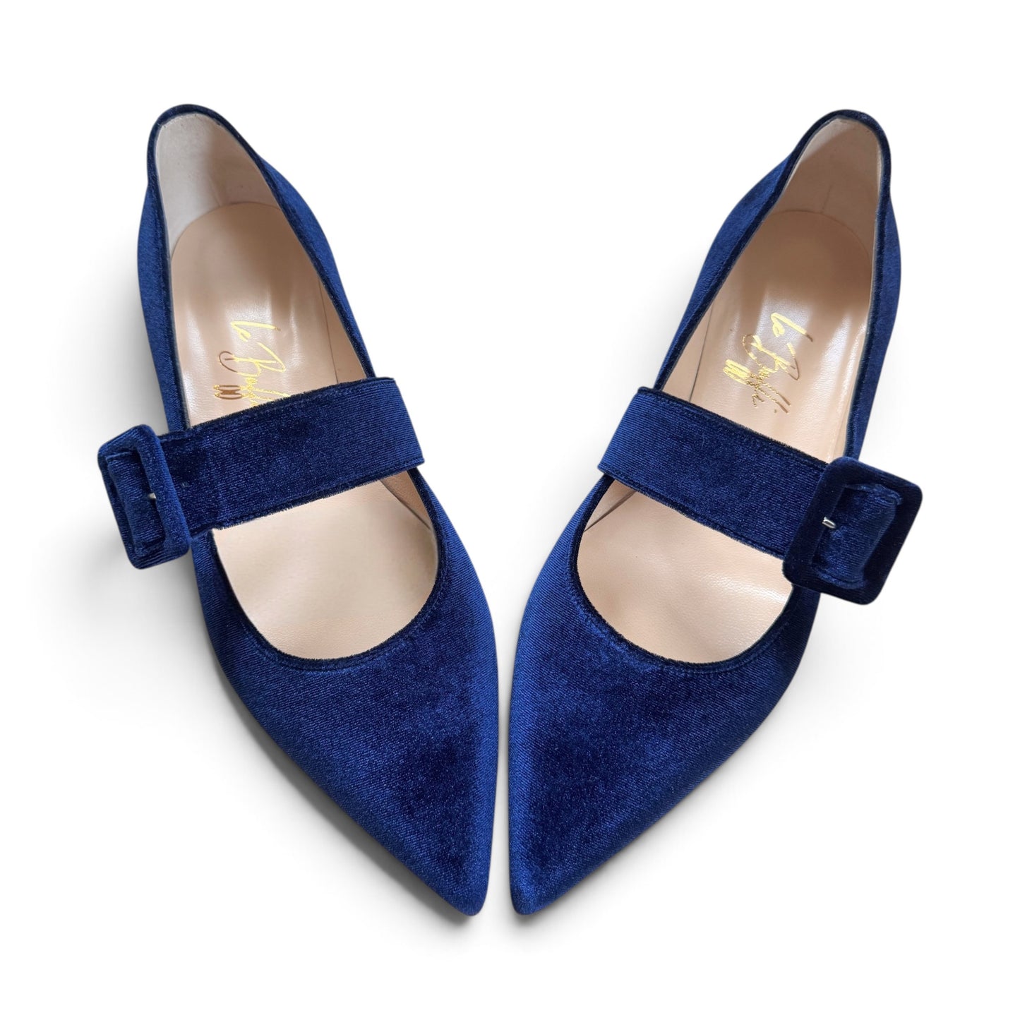 Ginevra in velluto blu