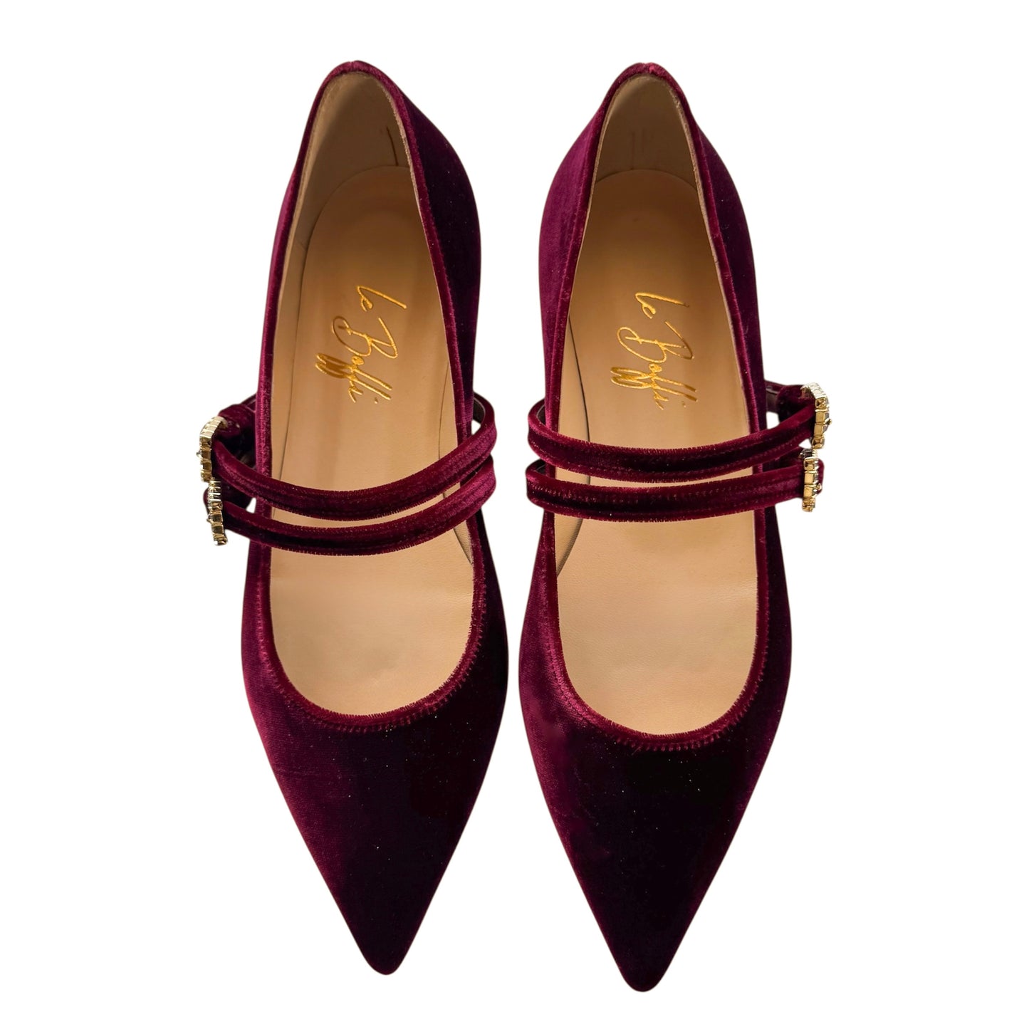 Elisa in velluto bordeaux gioiello