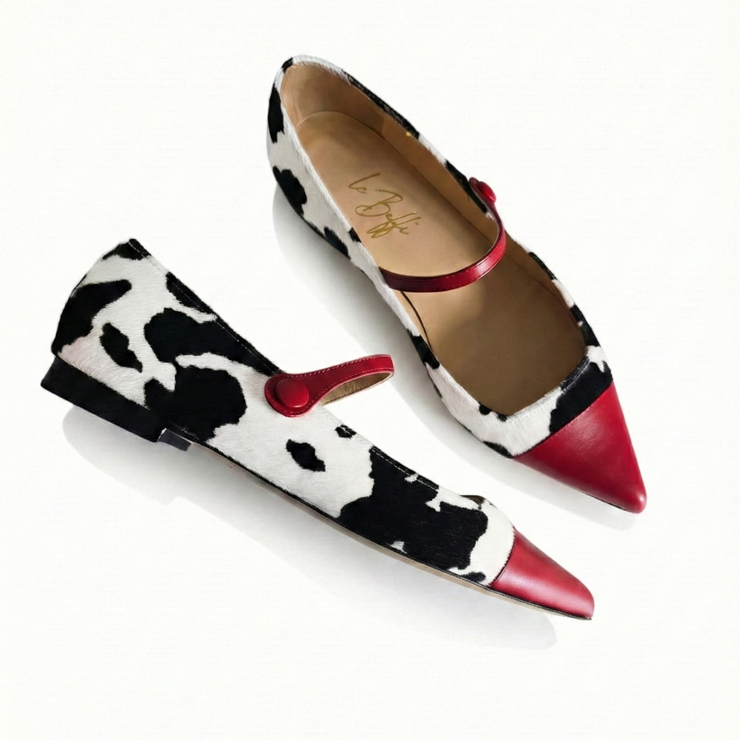 Emma in cavallino muccato e rosso