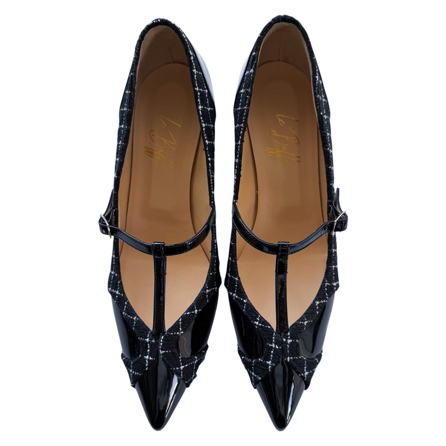 Vittoria 55 in bouclé e vernice