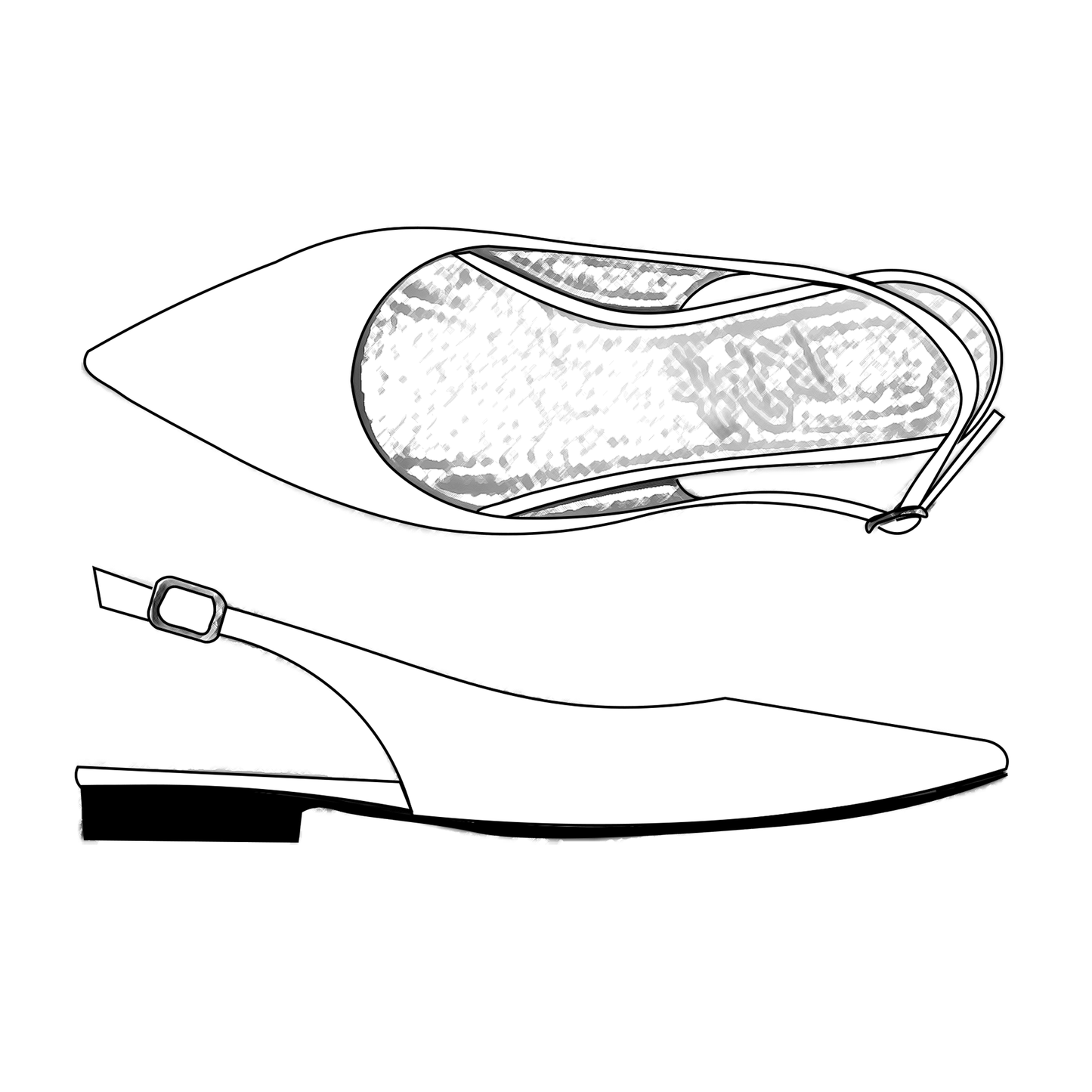 Adele Slingback TOTAL PERSONALIZZATO