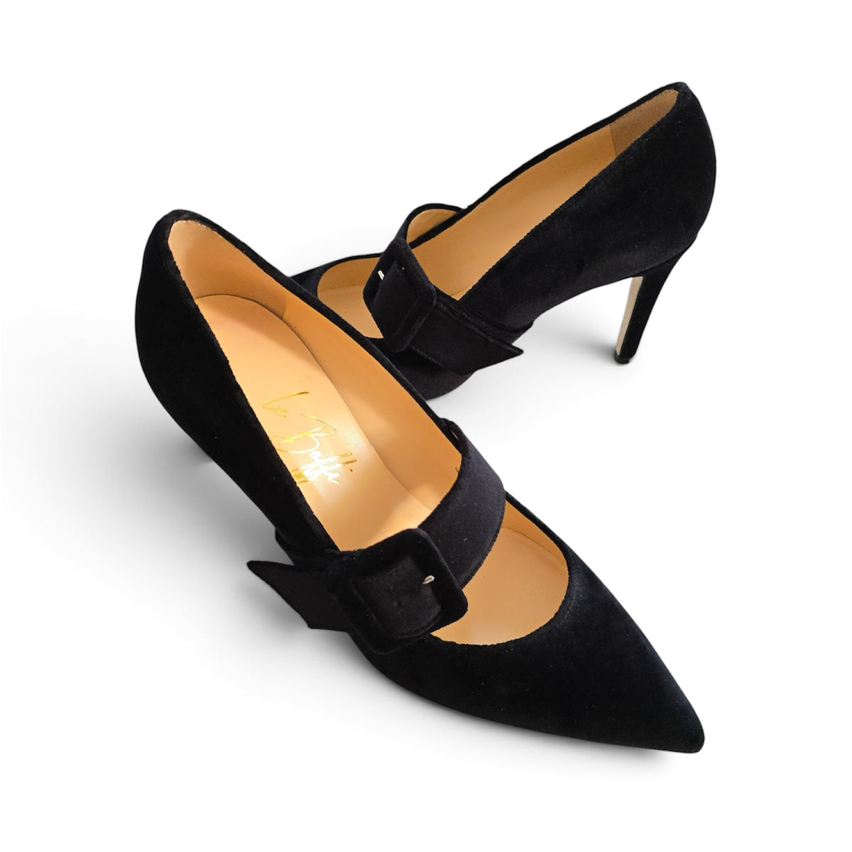 Ginevra 85 in velluto nero