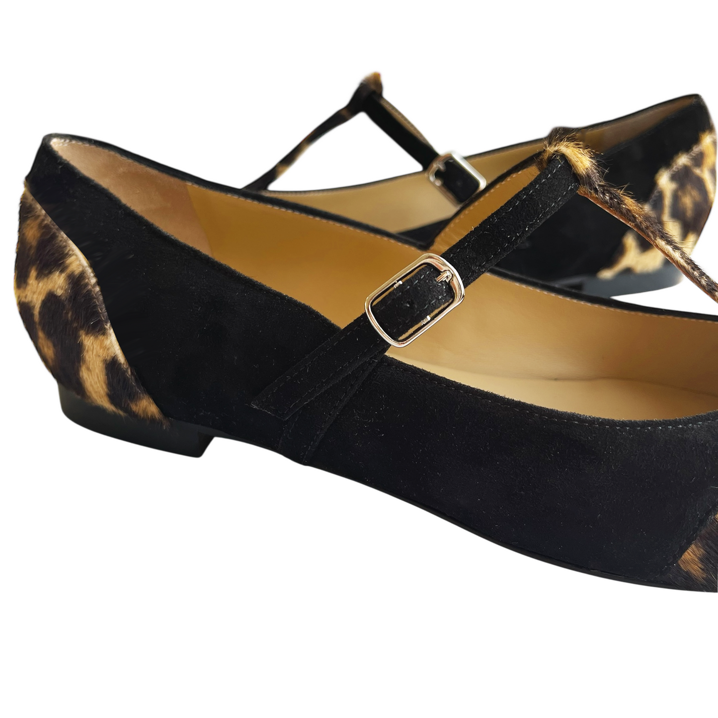 VITTORIA BALLERINA in cavallino e nero