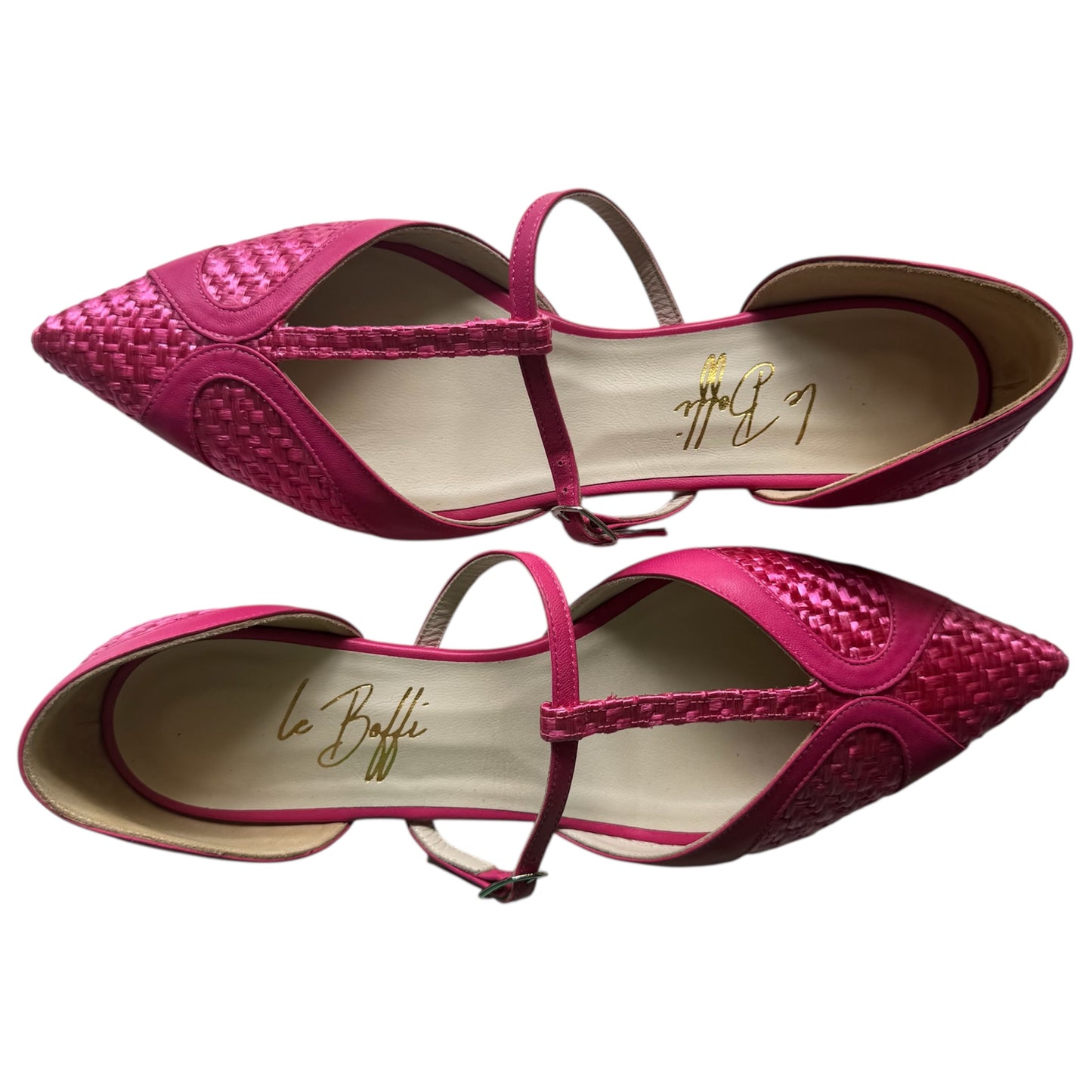 Vittoria in rafia fucsia