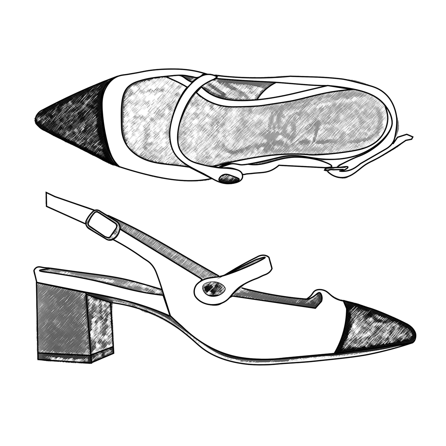 Emma Slingback 55 TOTAL PERSONALIZZATO
