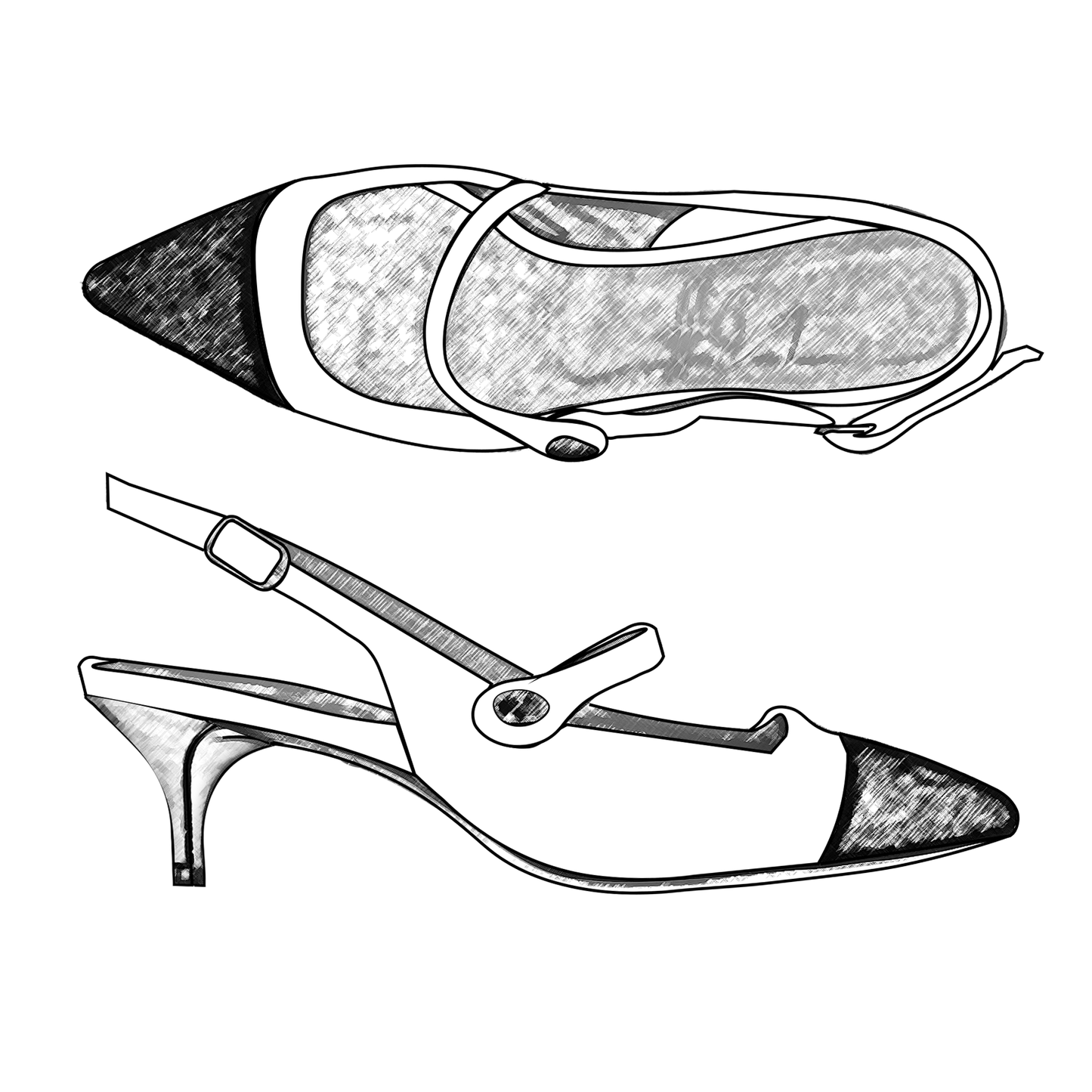 Emma Slingback 55 TOTAL PERSONALIZZATO