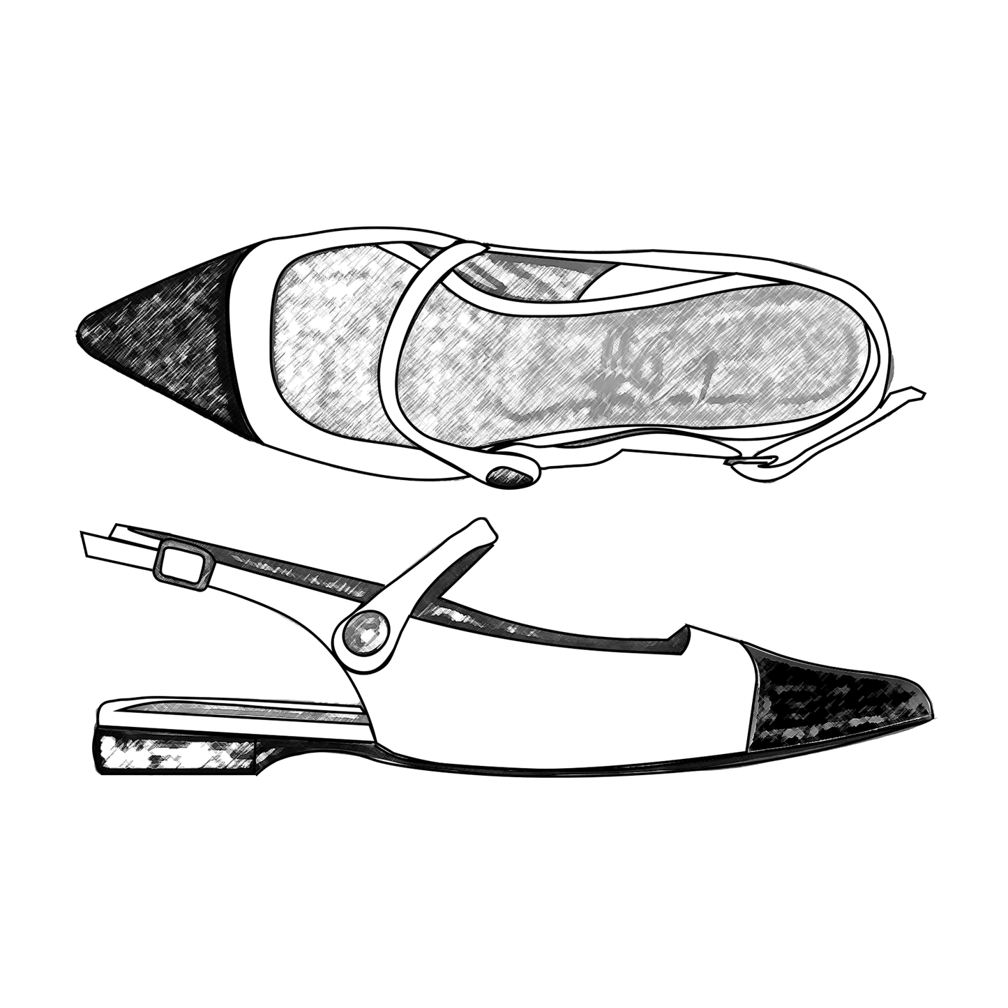 Emma Slingback TOTAL PERSONALIZZATO
