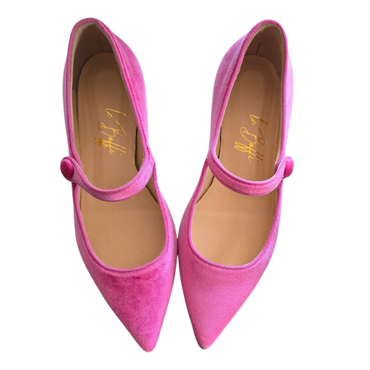 Adele in velluto fucsia