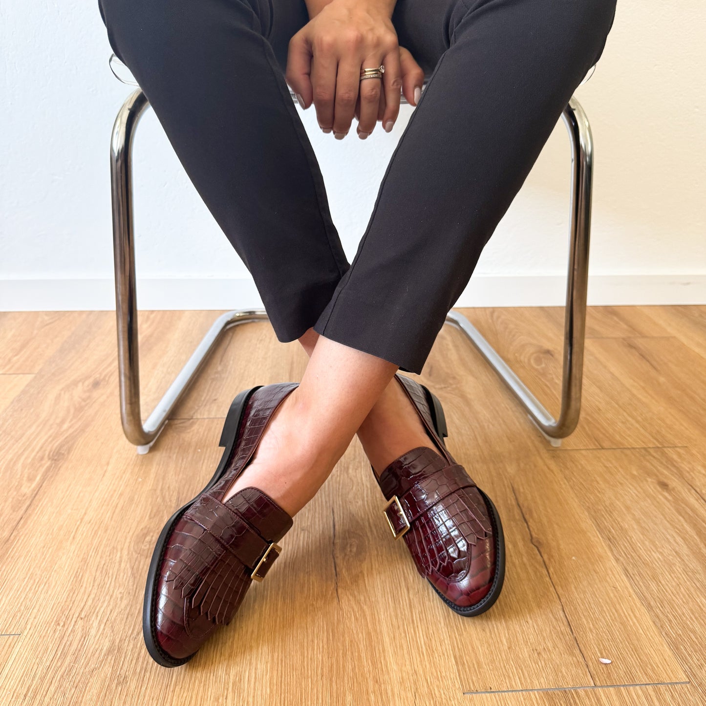 VIRGINIA in cocco bordeaux