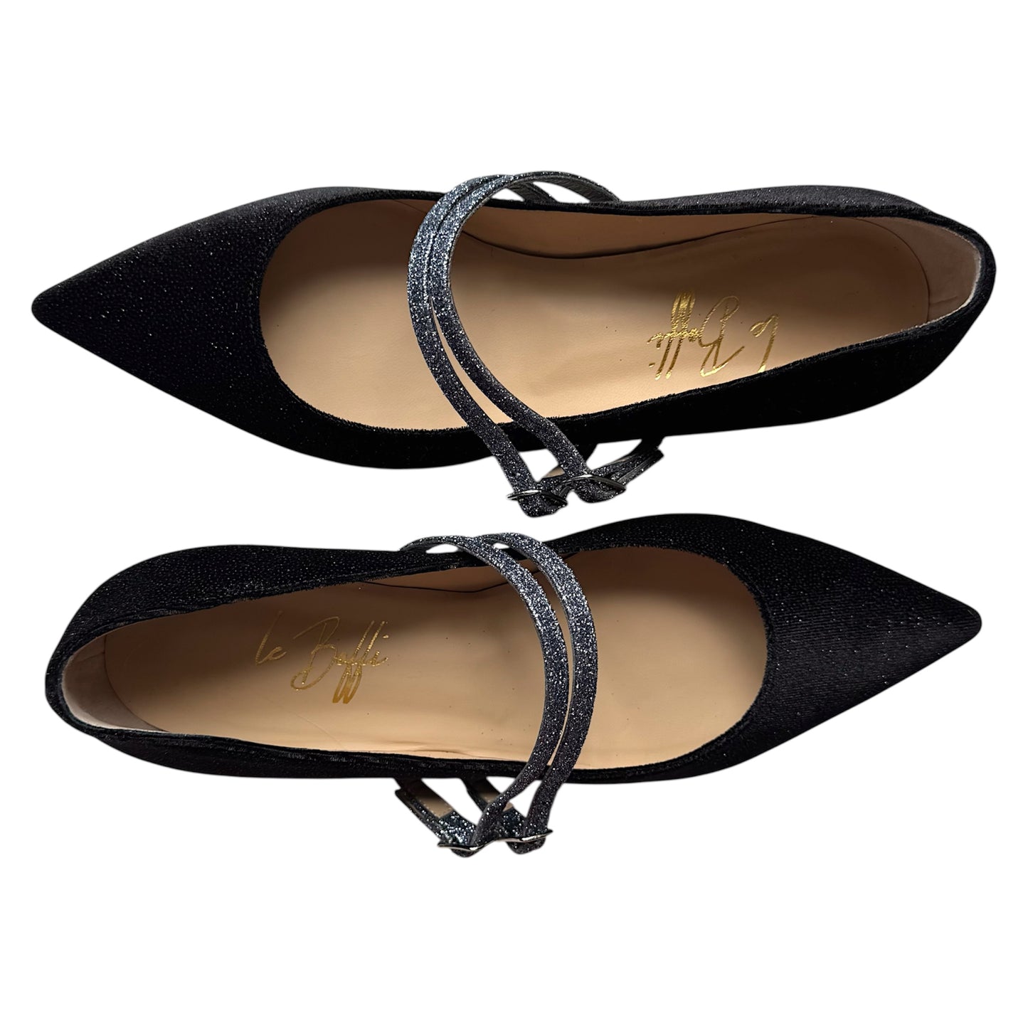 ELISA BALLERINA in velluto stellato