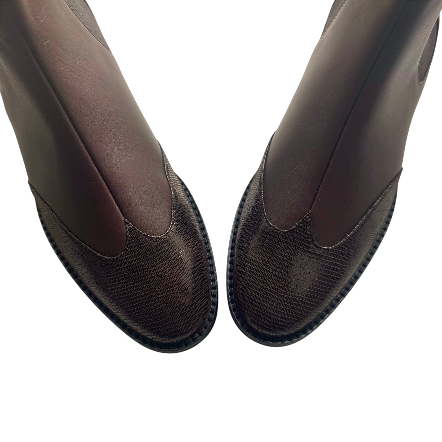 ALLEGRA in pelle marrone