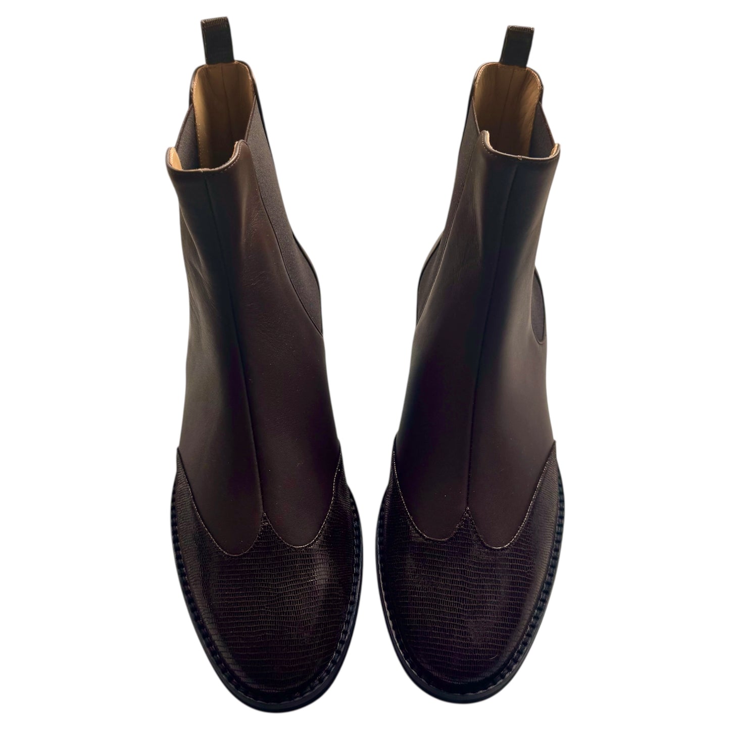 ALLEGRA in pelle marrone