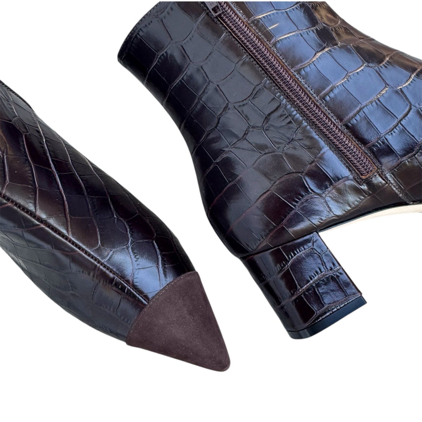 SOFIA in beige and gold velvet