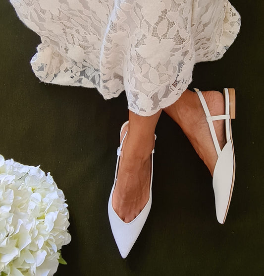 Gaia slingback Bride