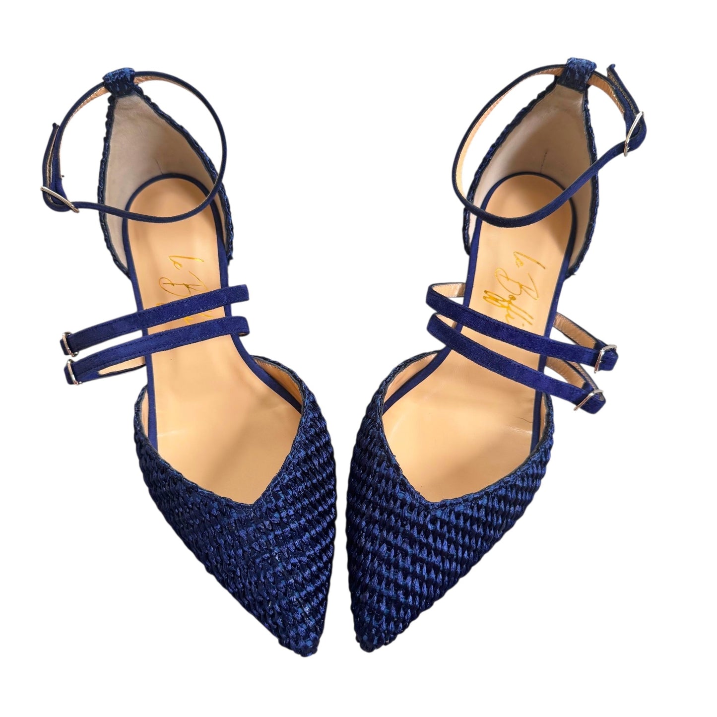 Ottavia in rafia blu