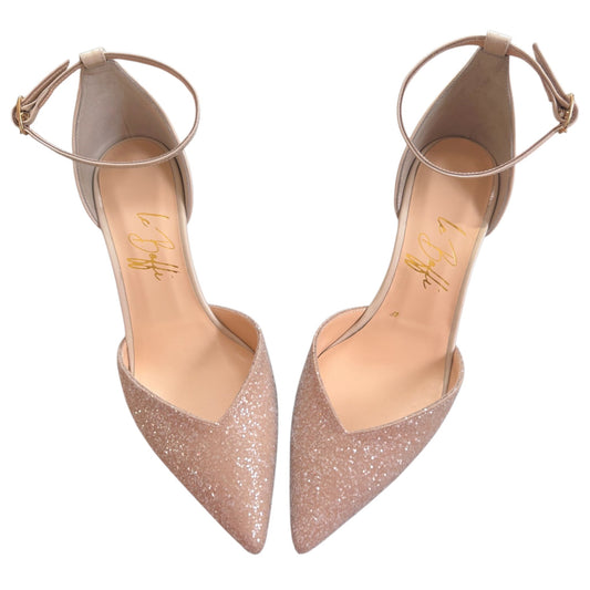 Greta 55 in glitter e vernice poudre
