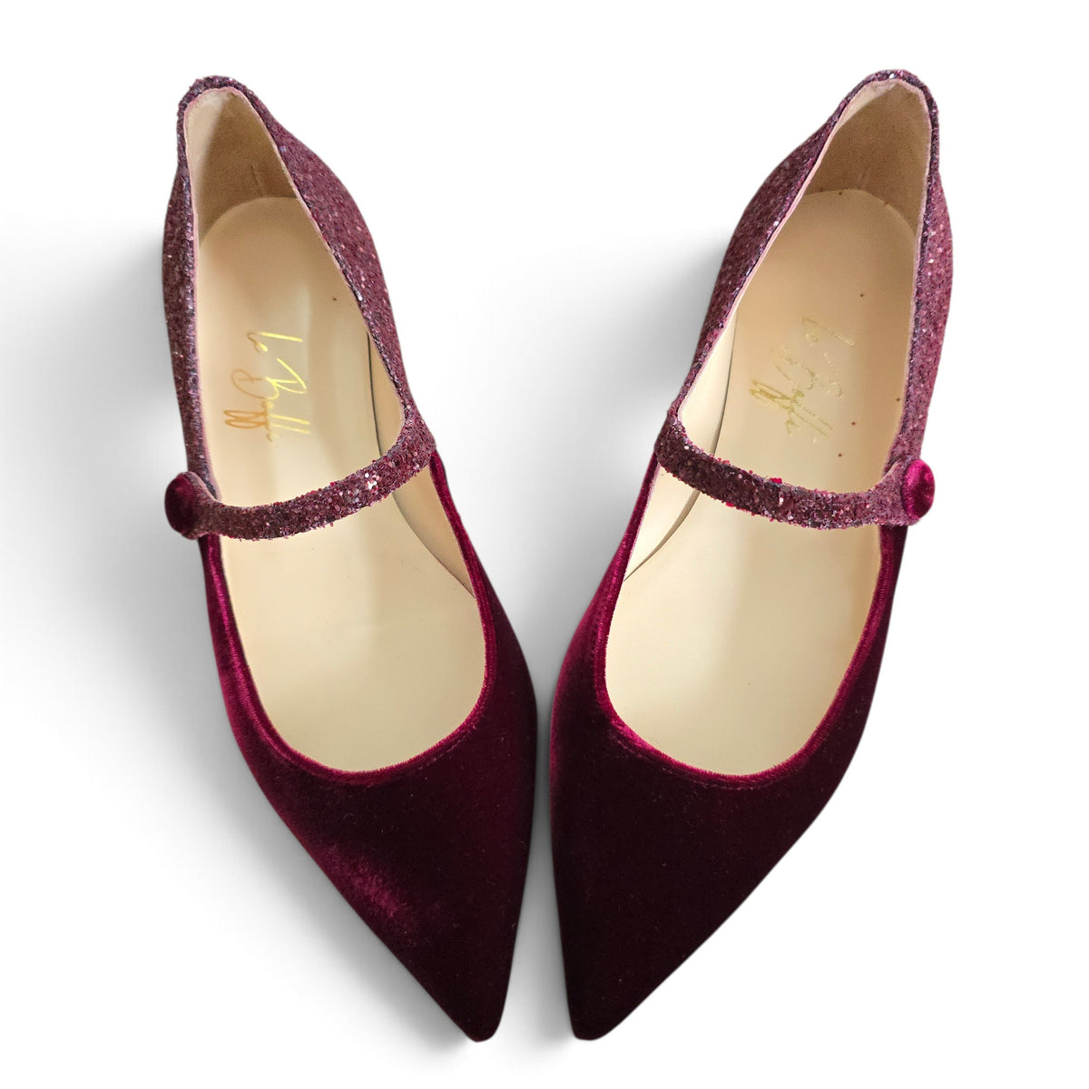 Adele bicolor bordeaux