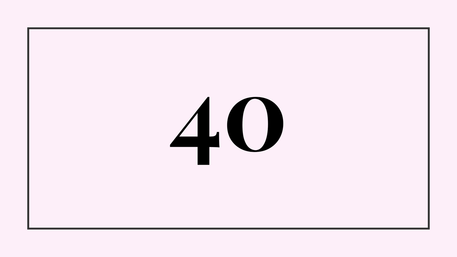 Taglia 40