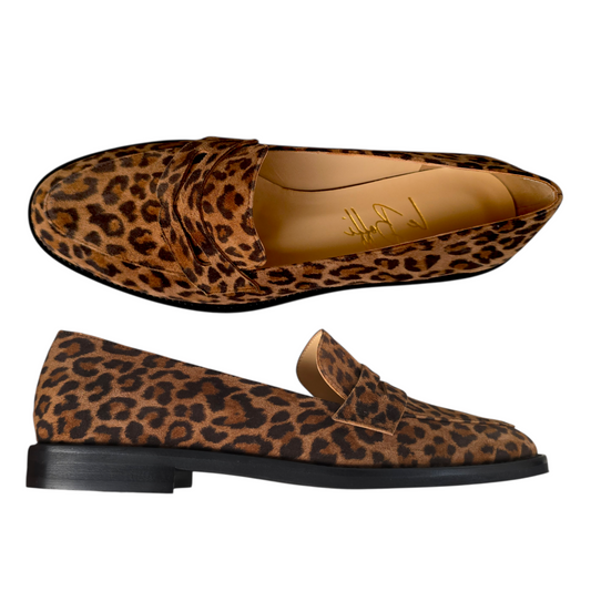 Sofia in camoscio leo