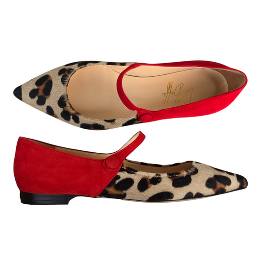 Adele bicolor cavallino e rosso