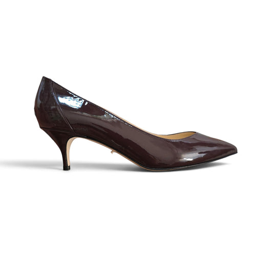 Karol 55 in vernice marrone