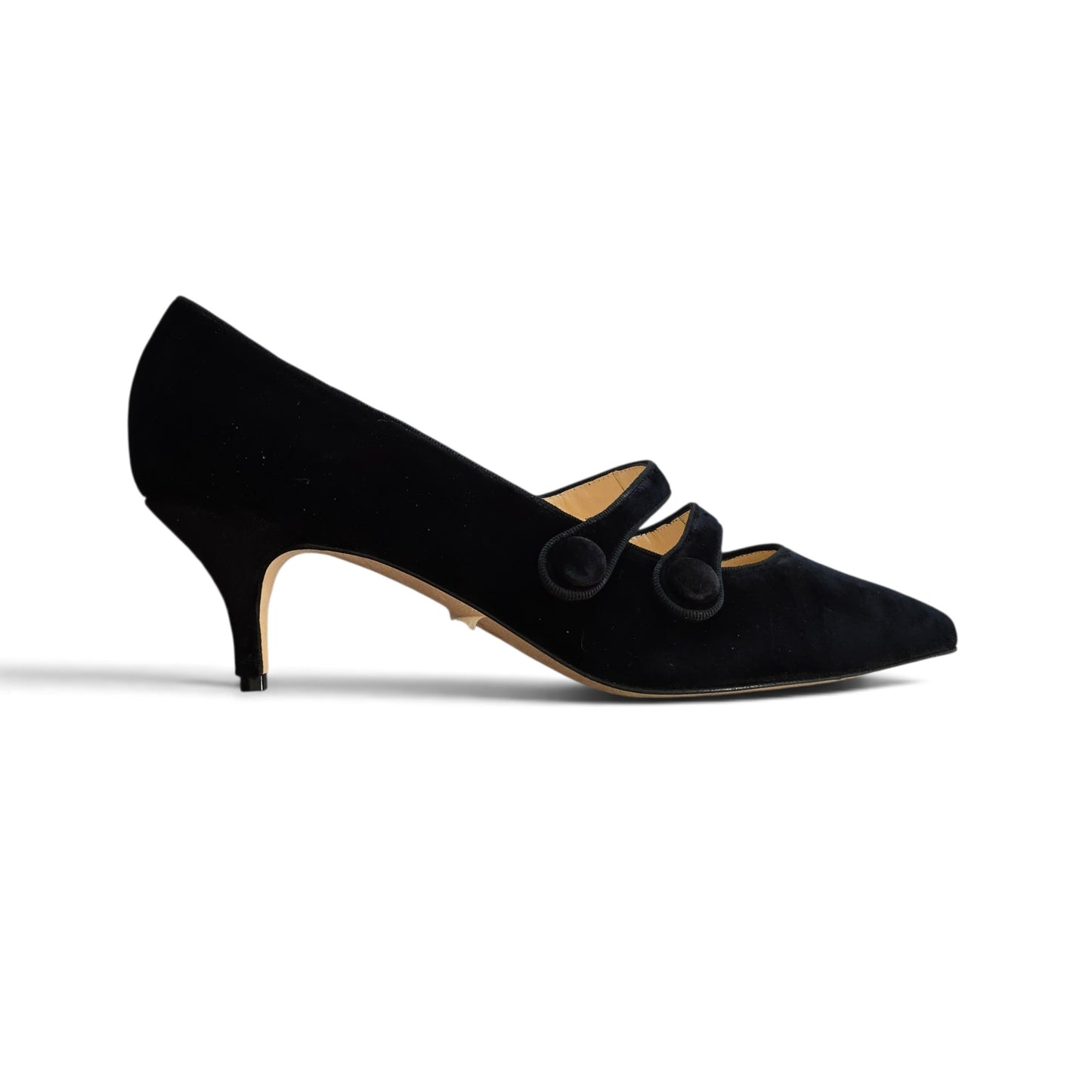 Frida 55 in velluto nero