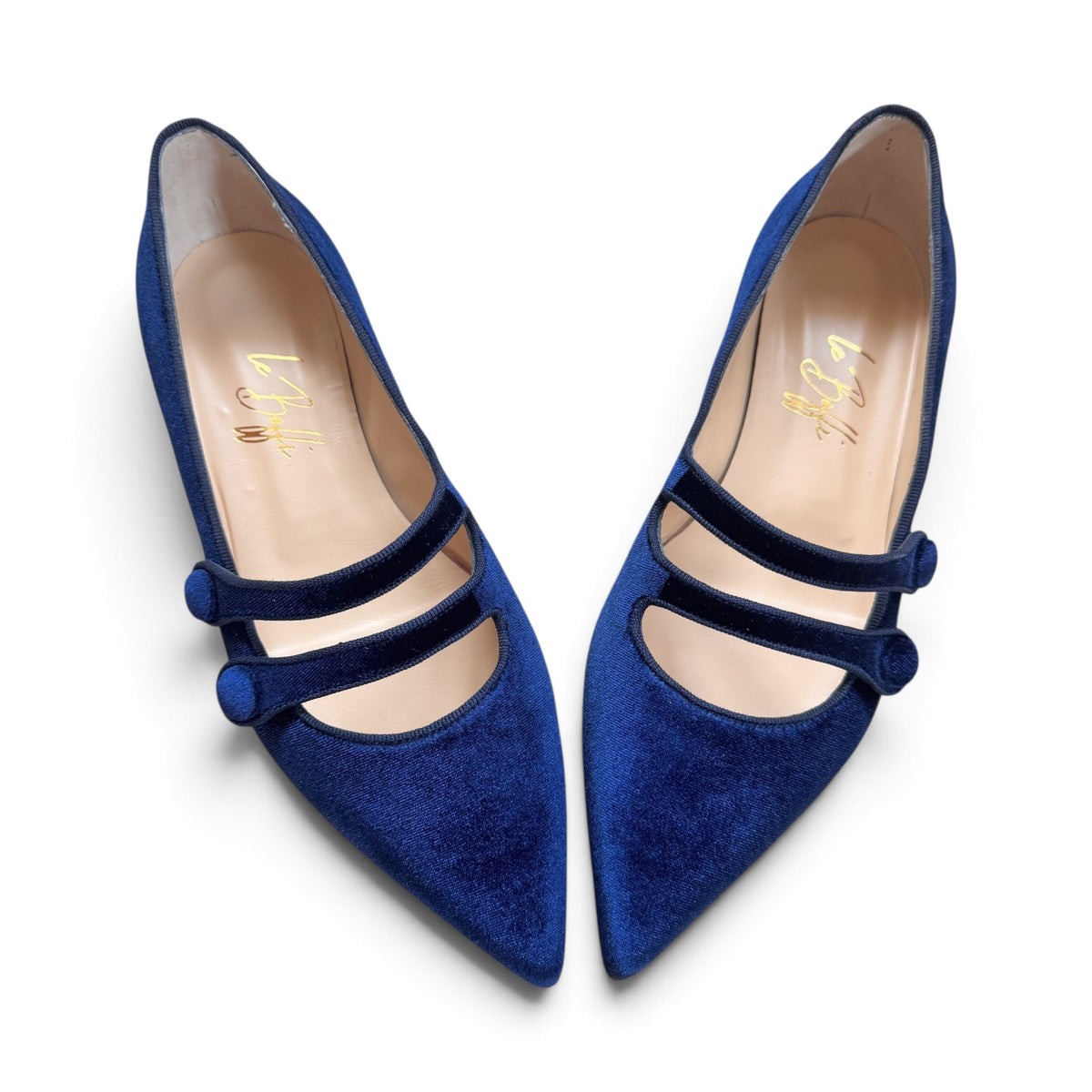 Frida in velluto blu