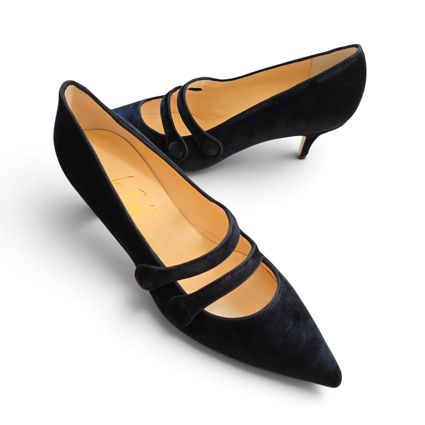 Frida 55 in velluto nero