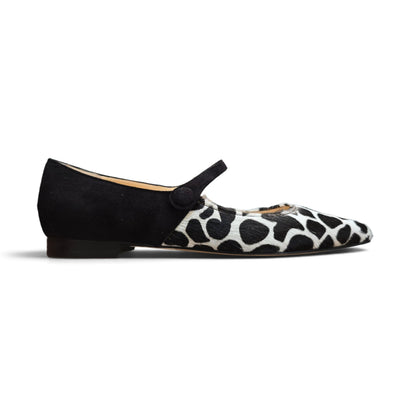Adele bicolor in cavallino giraffa e nero