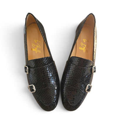 Priscilla in pitone nero