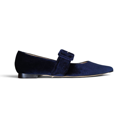 Ginevra in velluto blu