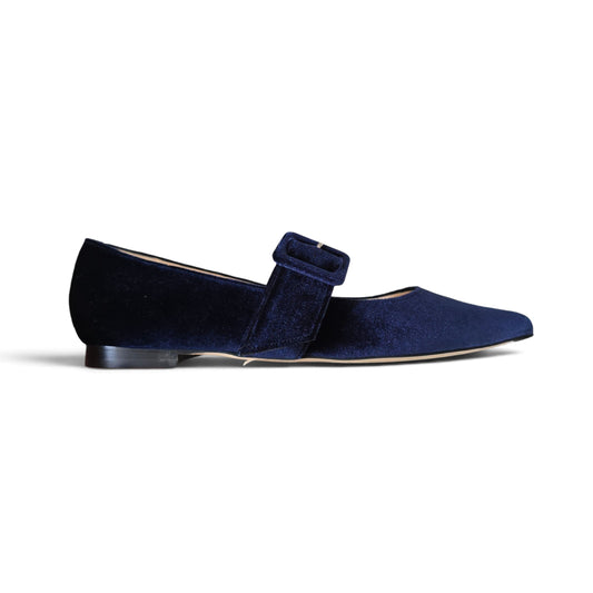 Ginevra in velluto blu