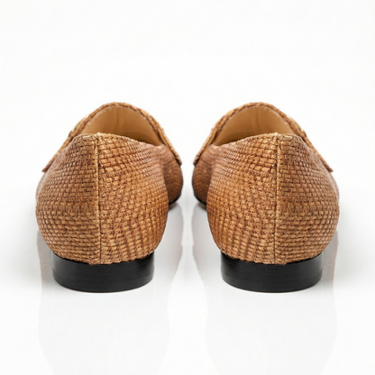 Penelope in intrecciato caramello