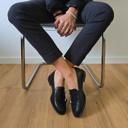 PRISCILLA in anthracite leather