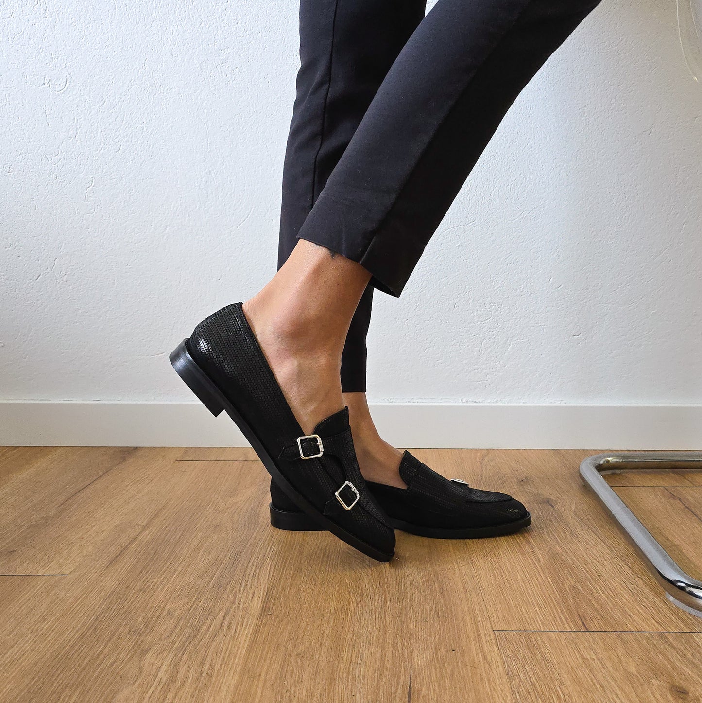 PRISCILLA in anthracite leather