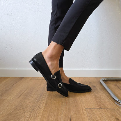 PRISCILLA in anthracite leather