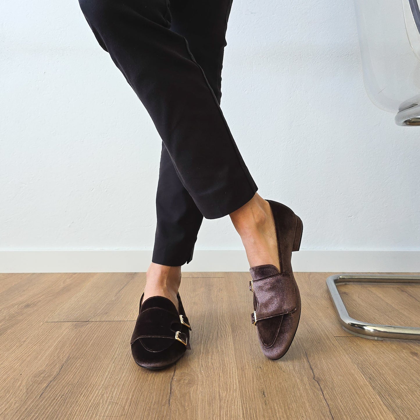 PRISCILLA in anthracite leather