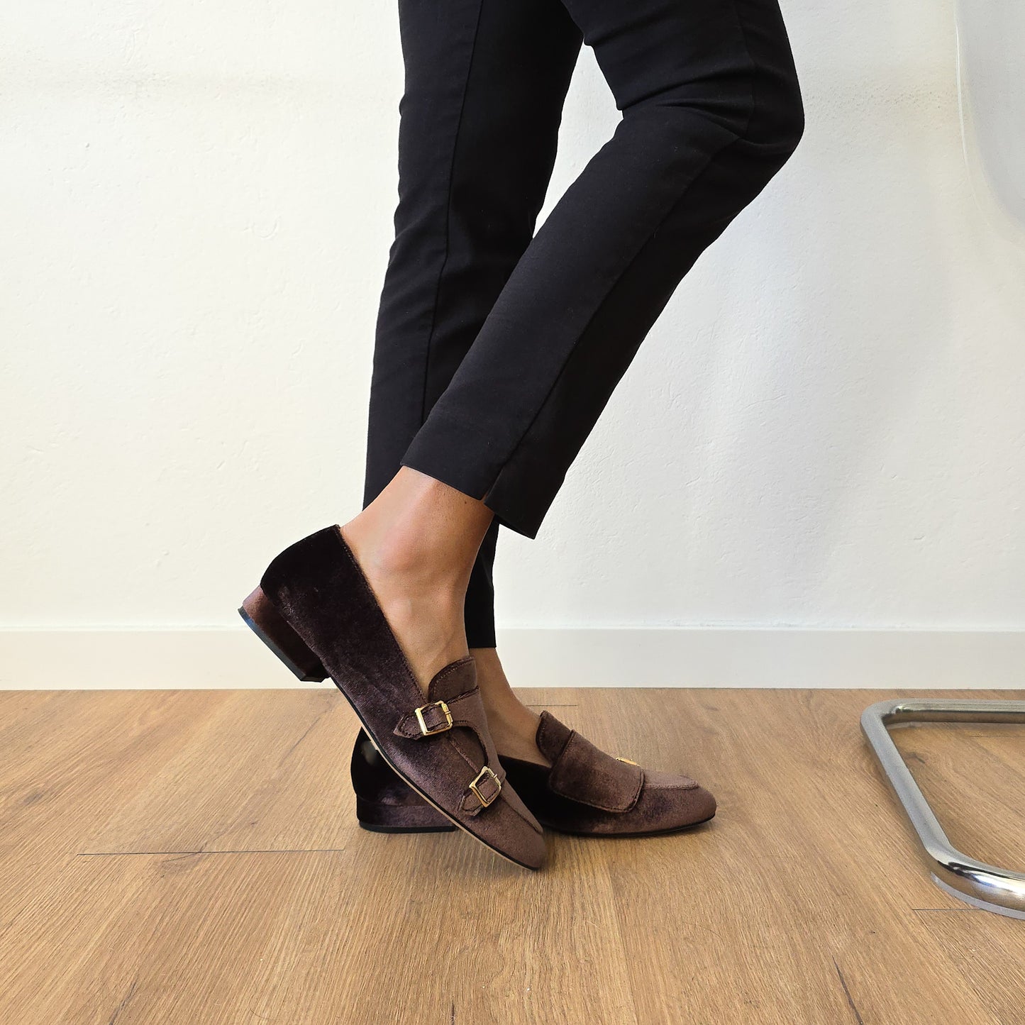 PRISCILLA in anthracite leather