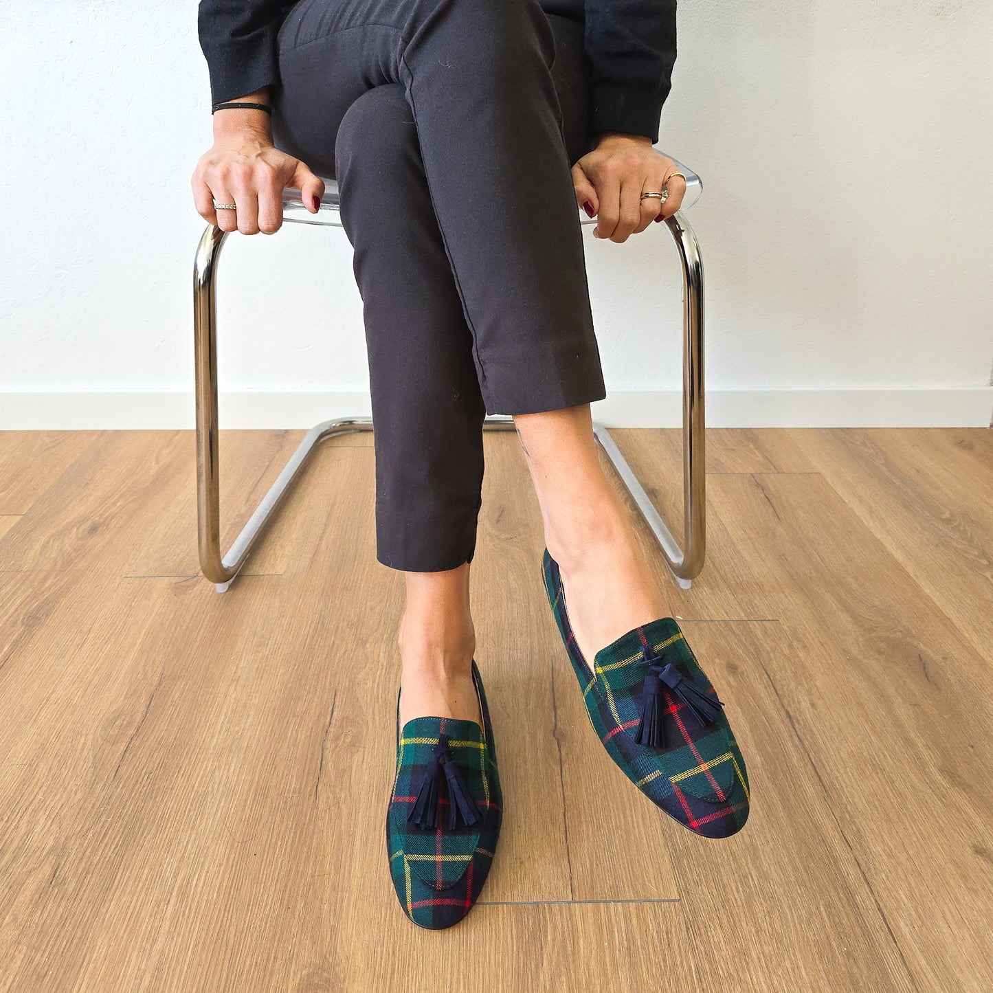 OLIVIA in ruby velvet