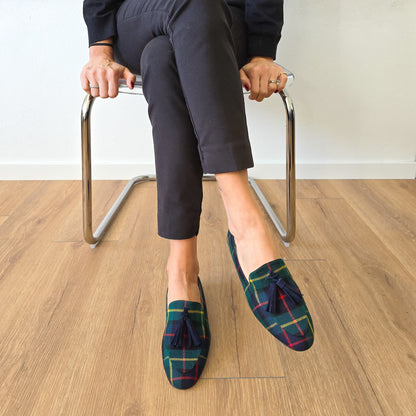 OLIVIA in ruby velvet