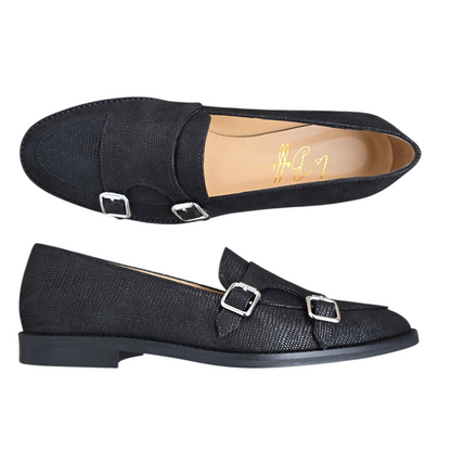 PRISCILLA in rettile nero