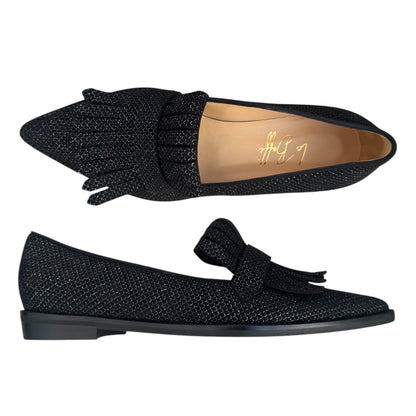 Angelina in camoscio nero e argento