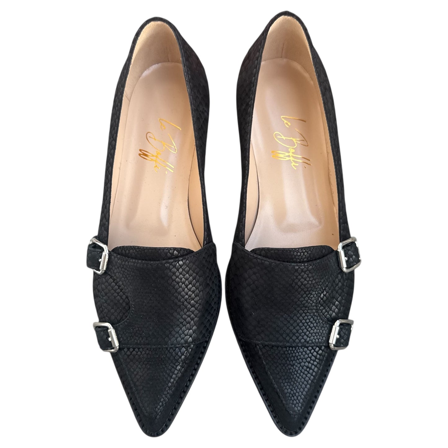 Penelope in cocco scamosciato nero