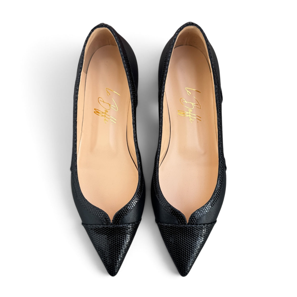 Rachele in pelle nera | Limited Edition