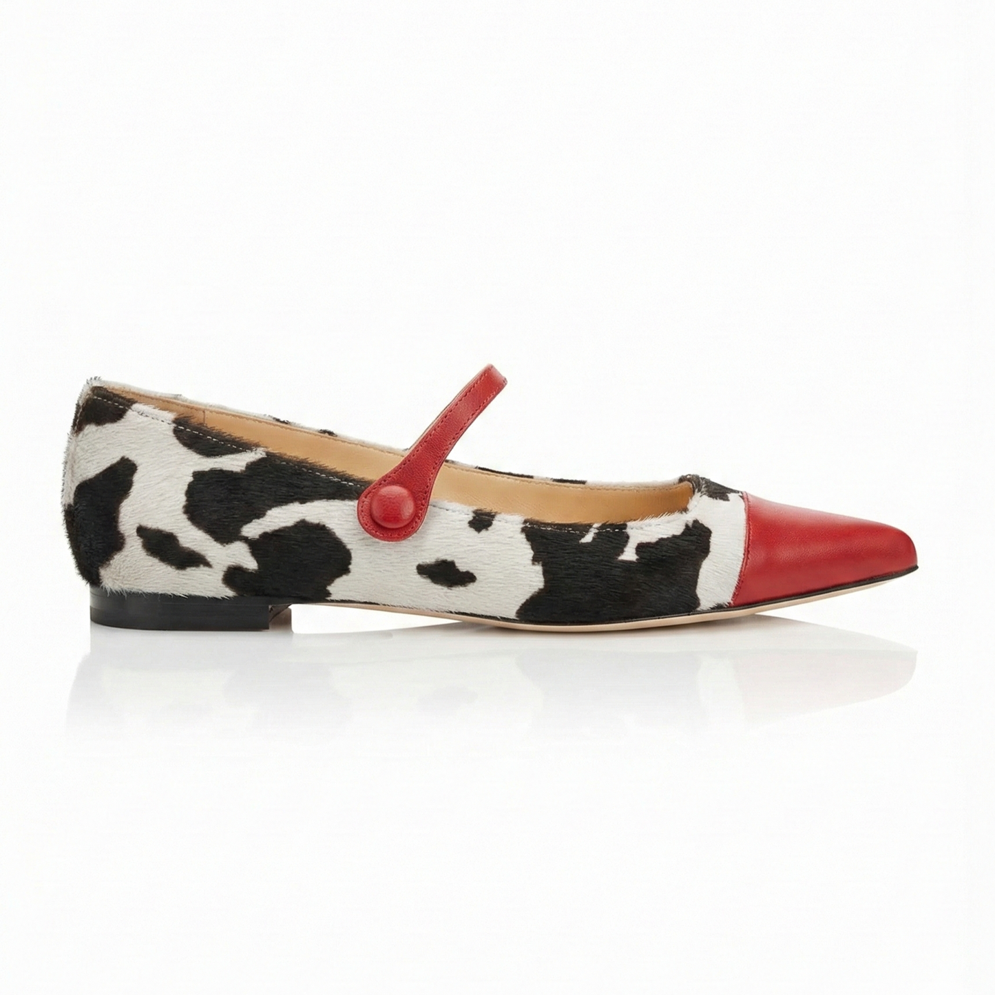 Emma in cavallino muccato e rosso