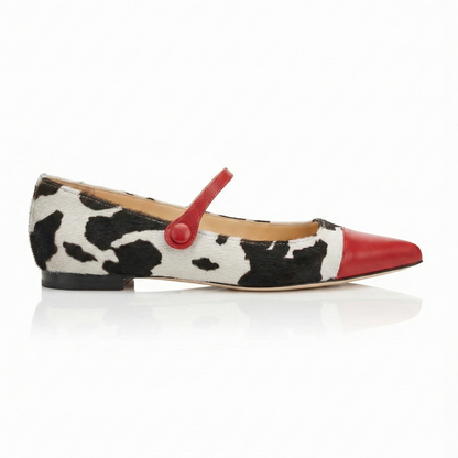 Emma in cavallino muccato e rosso