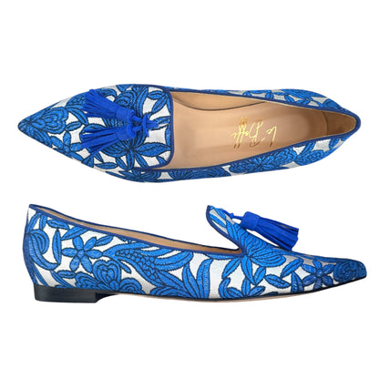 Agata in flora bluette