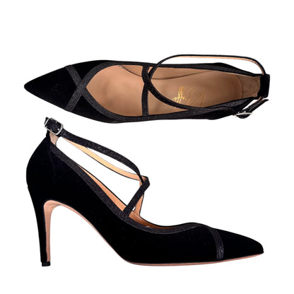 Elisabetta 85 in velluto nero